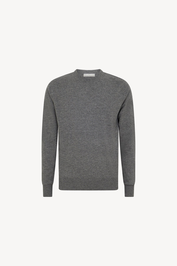 Pull Girocollo Puro Cashmere