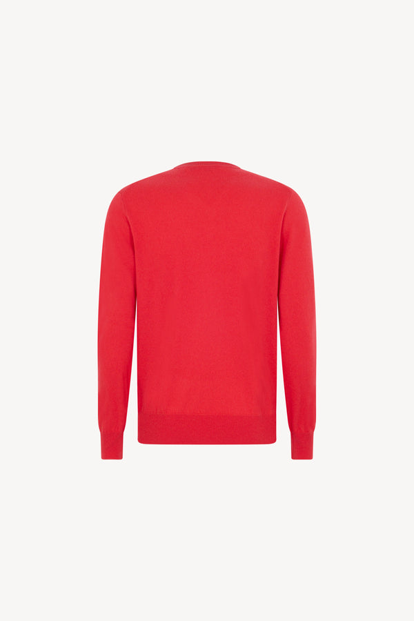 Pull Scollo V Puro Cashmere