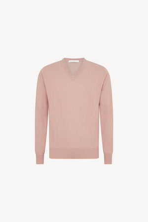 Pull Scollo V Puro Cashmere