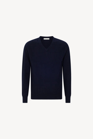 Pull Scollo V Puro Cashmere