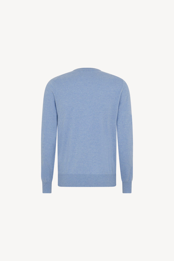 Pull Scollo V Puro Cashmere