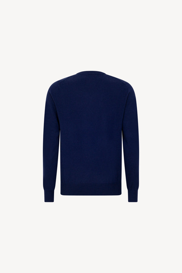 Pull Scollo V Puro Cashmere