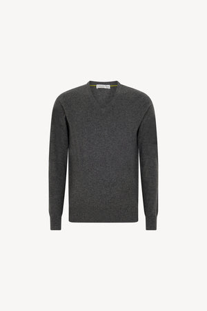 Pull Scollo V Puro Cashmere