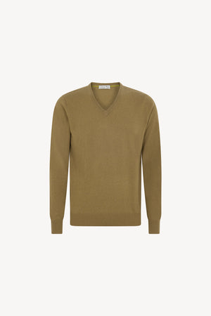 Pull Scollo V Puro Cashmere
