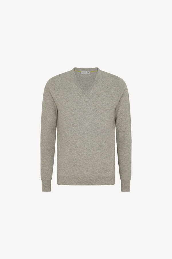 Pull Scollo V Puro Cashmere