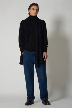 Dolcevita In Puro Cashmere Nero