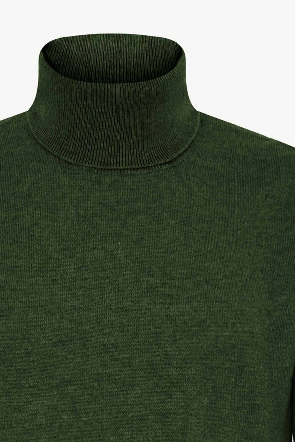 Dolcevita in Puro Cashmere Loden