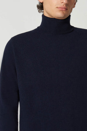 Dolcevita in Puro Cashmere Navy