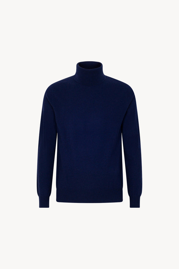 Dolcevita in Puro Cashmere Ink Blue