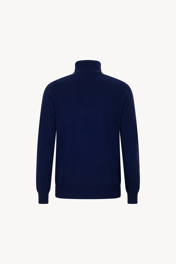 Dolcevita in Puro Cashmere Ink Blue