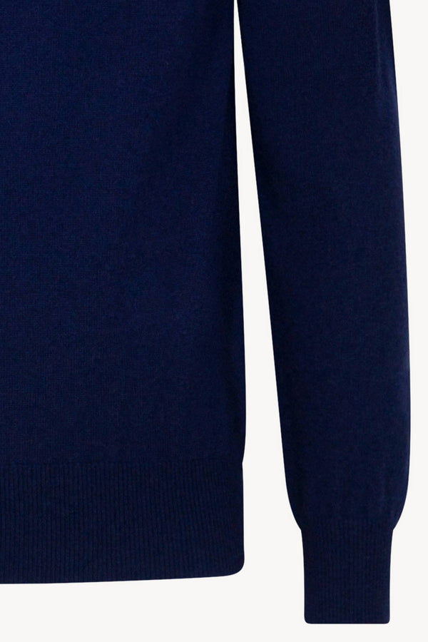 Dolcevita in Puro Cashmere Ink Blue