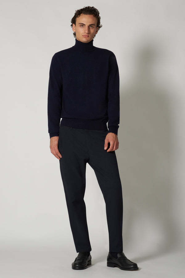 Dolcevita in Puro Cashmere Ink Blue