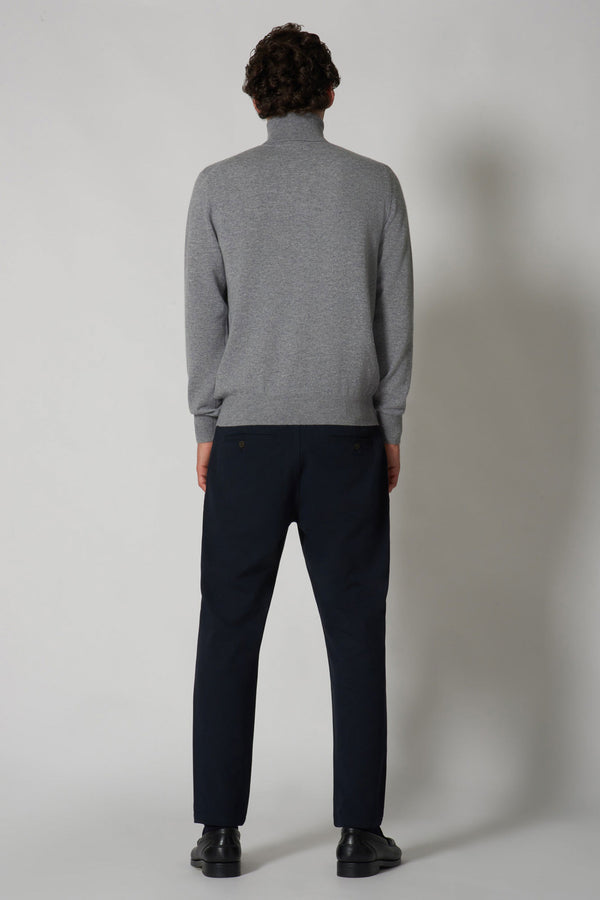 Dolcevita in Puro Cashmere Silver