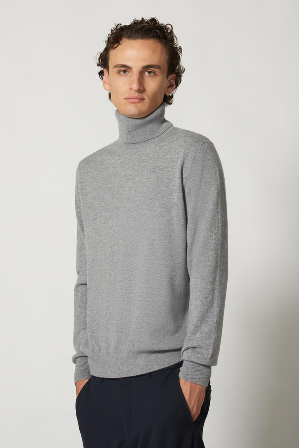 Dolcevita in Puro Cashmere Silver