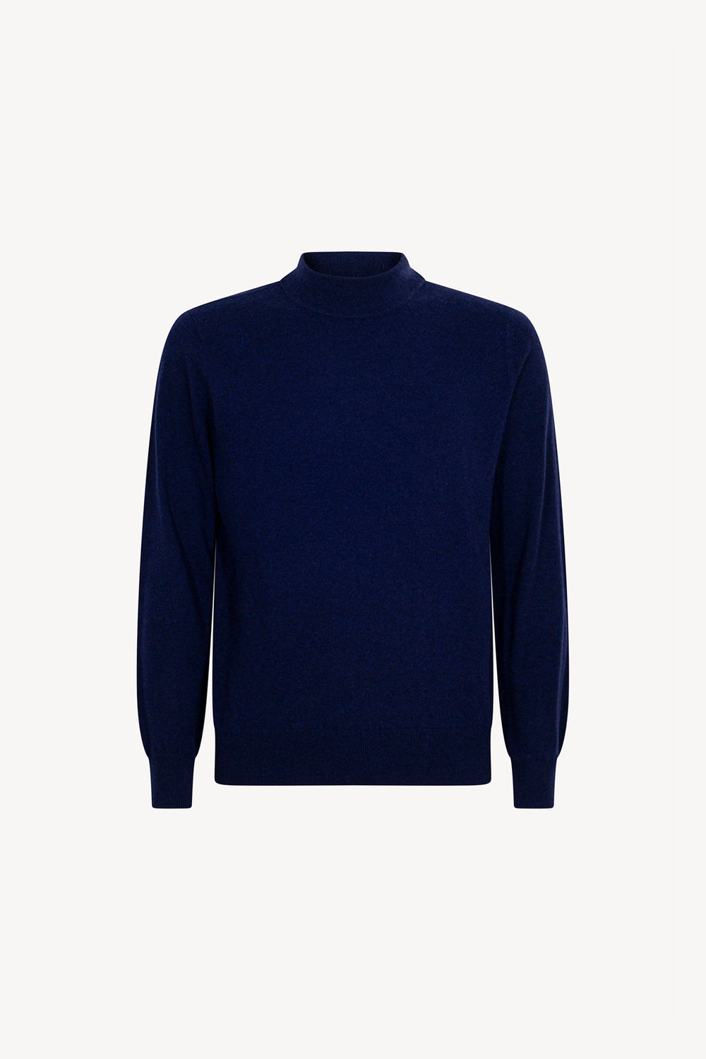 Maglia a Lupetto in Puro Cashmere Ink Blue