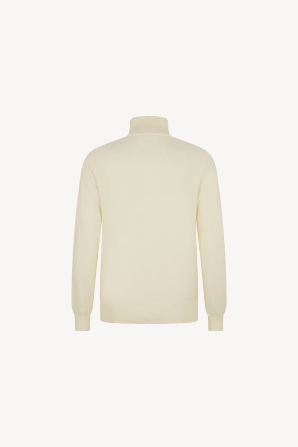 Lupetto Zip Puro Cashmere