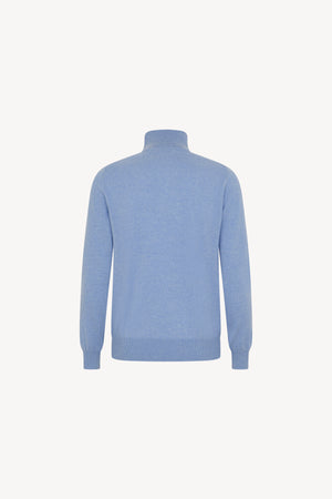 Lupetto Zip Puro Cashmere