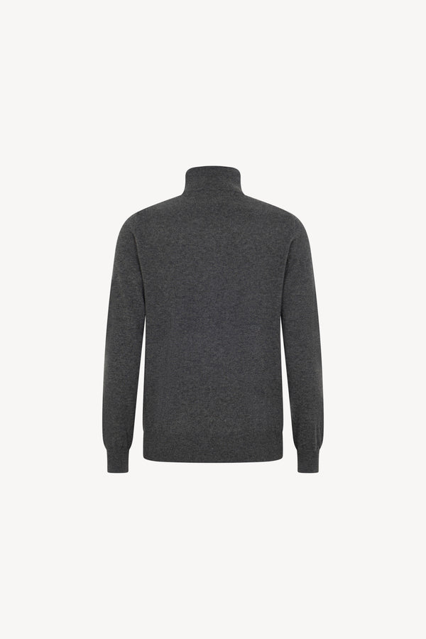 Lupetto Zip Puro Cashmere