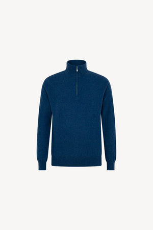 Lupetto Zip Puro Cashmere