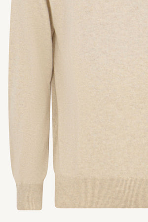 Polo in Puro Cashmere Avena