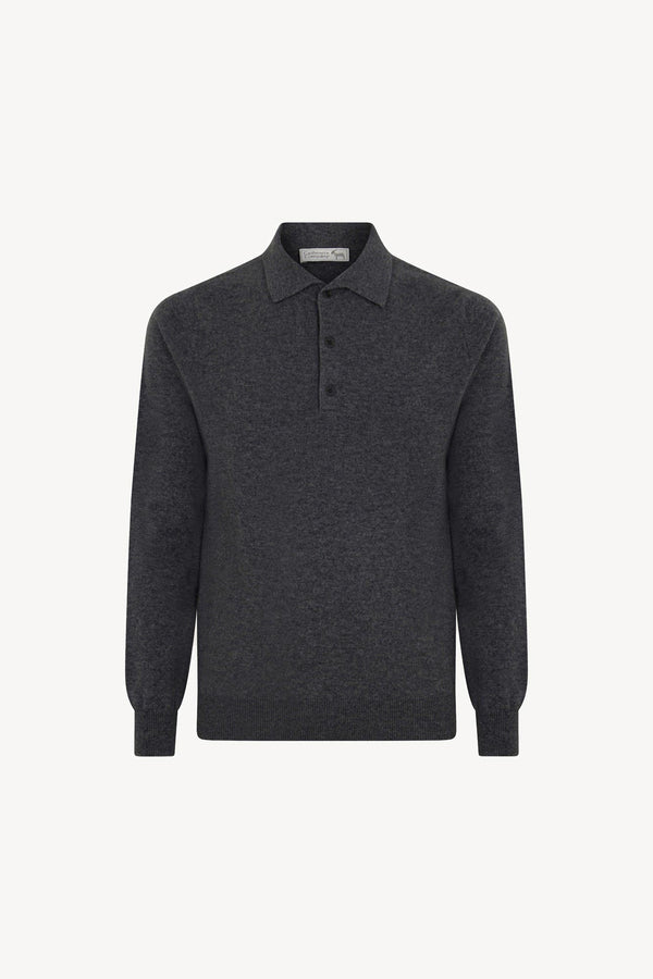 Polo in Puro Cashmere Flanella