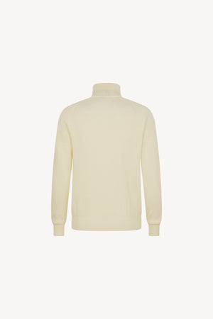 Cardigan Zip Costa Inglese Puro Cashmere