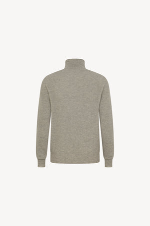 Cardigan Zip Costa Inglese Puro Cashmere