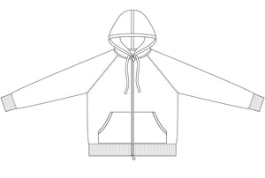 Bomber Cappuccio Uomo Puro Cashmere