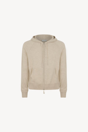 Bomber Cappuccio Uomo Puro Cashmere