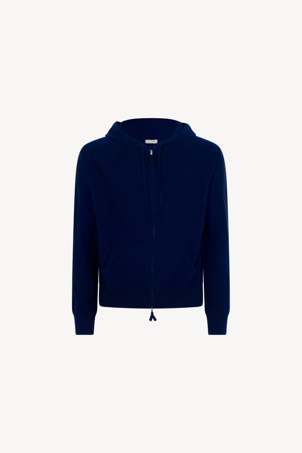 Bomber Cappuccio Uomo Puro Cashmere