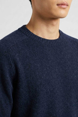 Girocollo 4 Fili in Puro Cashmere Oceano