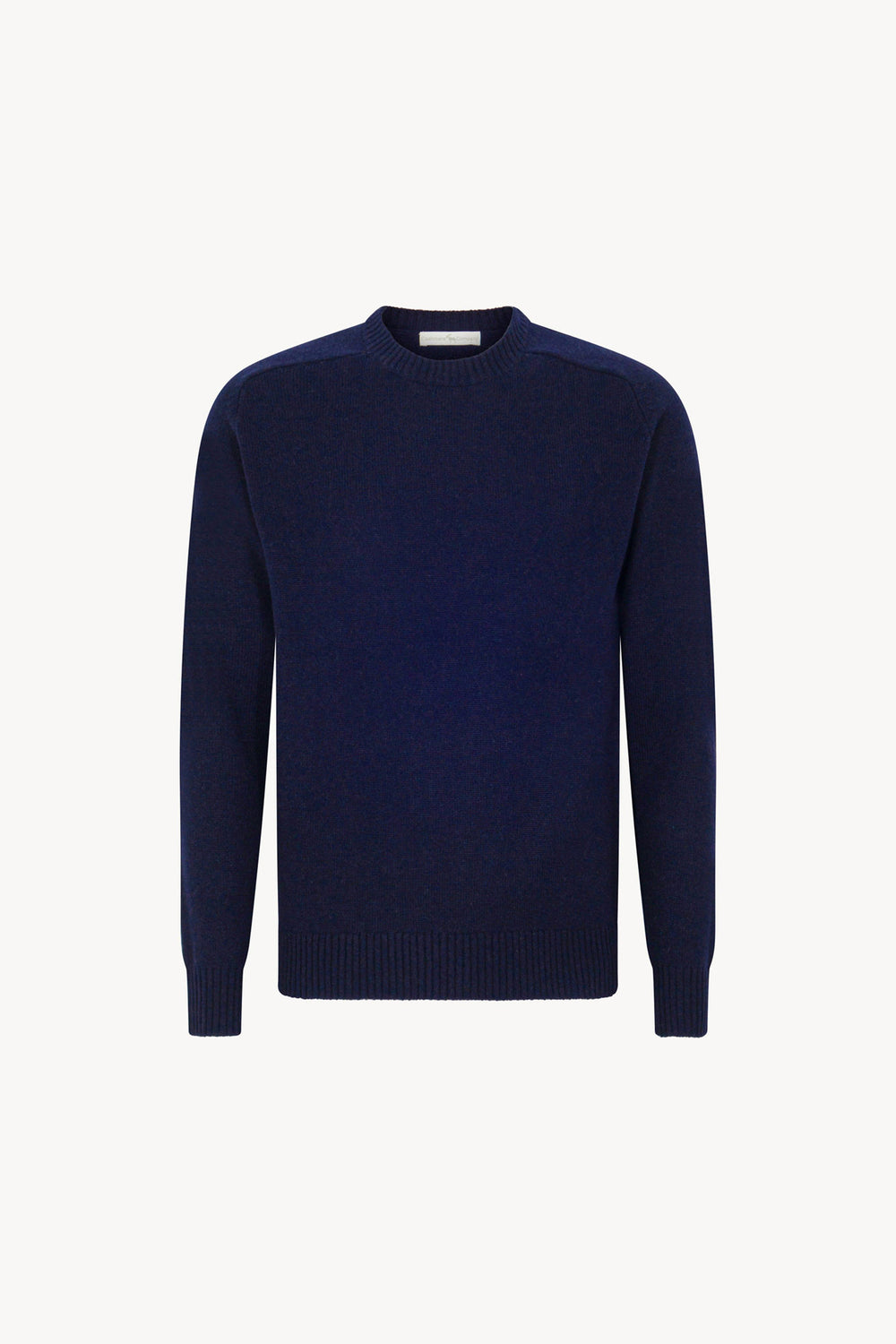Girocollo 4 Fili in Puro Cashmere Ink Blue