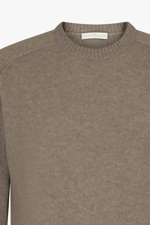 Girocollo 4 Fili in Puro Cashmere Dune