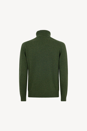 Dolcevita 4 Fili in Puro Cashmere Loden