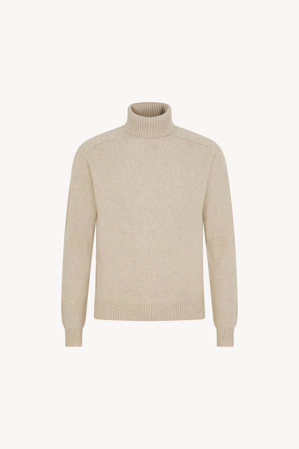 Dolcevita 4 Fili in Puro Cashmere Avena