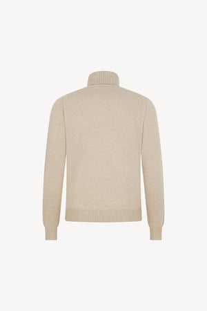 Dolcevita 4 Fili in Puro Cashmere Avena