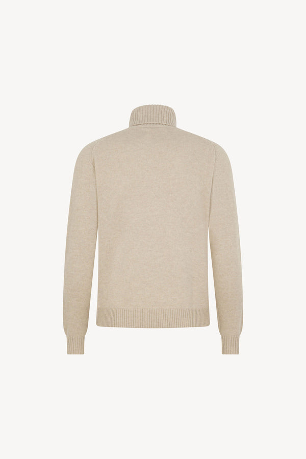 Dolcevita 4 Fili in Puro Cashmere Avena