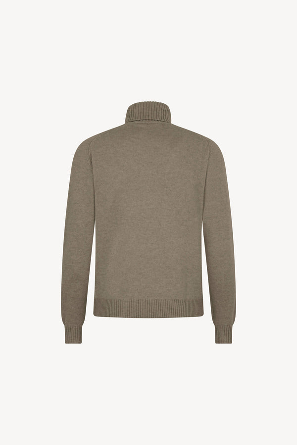 Dolcevita 4 Fili in Puro Cashmere Dune