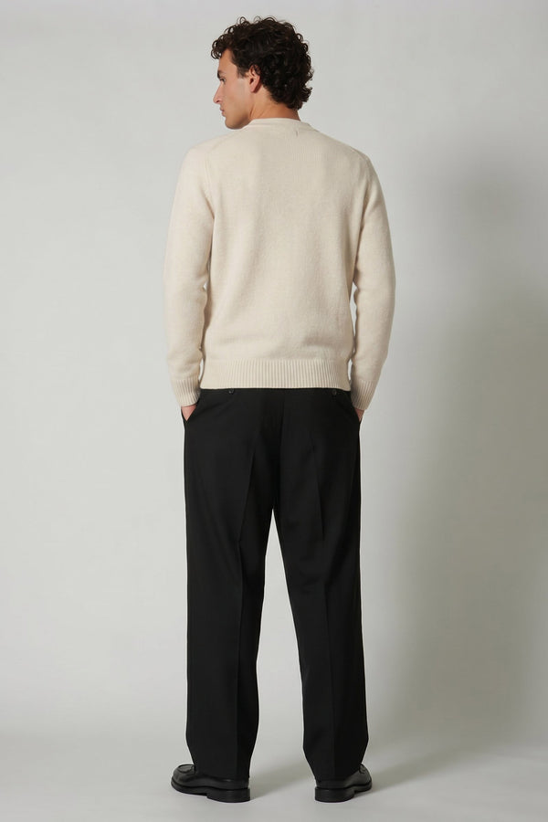 Ivory Pure Cashmere 4-Ply Cardigan