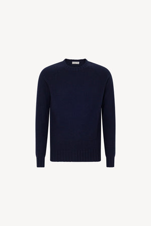 Girocollo Raglan Rasato Puro Cashmere