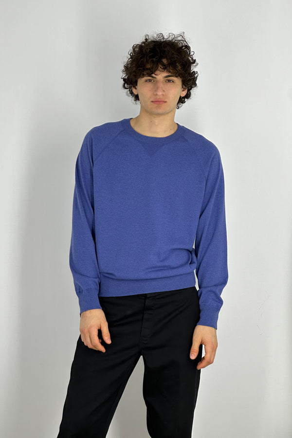 Felpa Girocollo Cotone - Cashmere