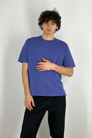 Cotton - Cashmere Crew Neck Half Sleeve