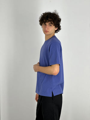 Cotton - Cashmere Crew Neck Half Sleeve