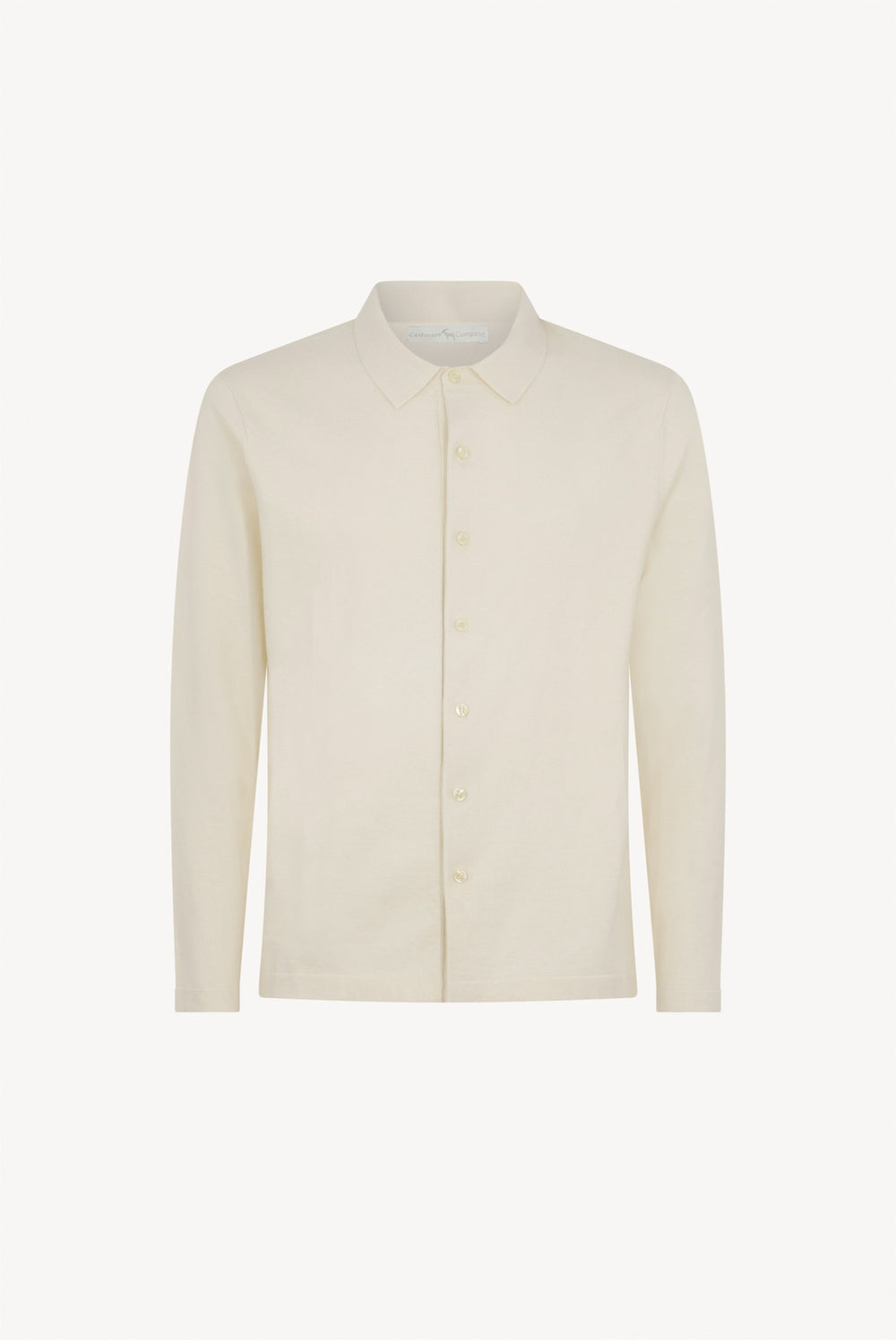 Camicia in Cotone Cashmere Avorio