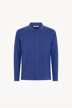 Camicia in Cotone Cashmere Denim
