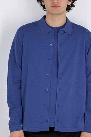 Camicia in Cotone Cashmere Denim