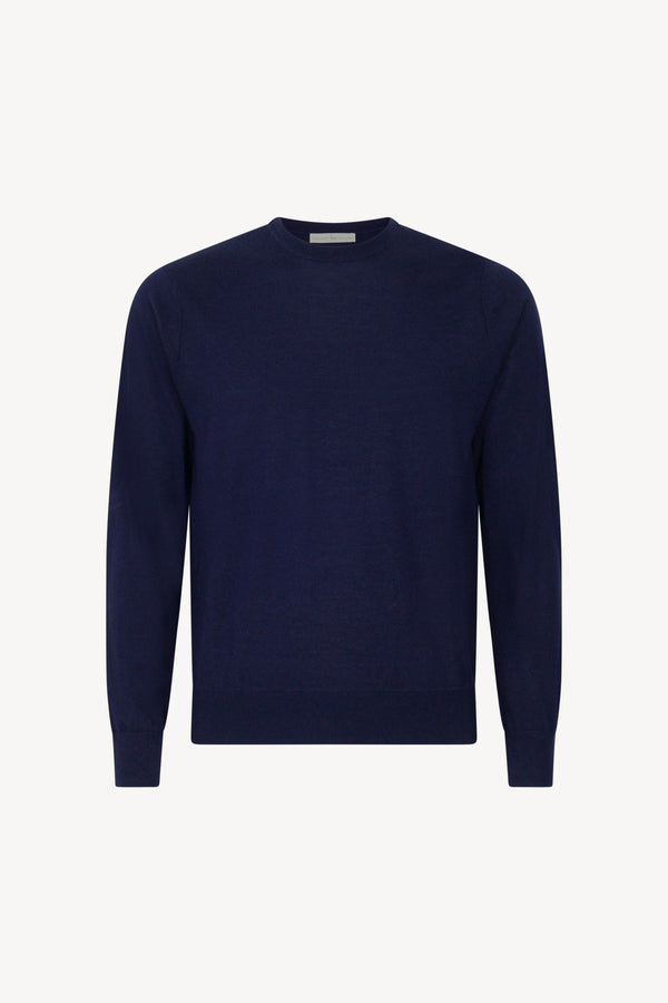 Pull Girocollo Seta - Cashmere