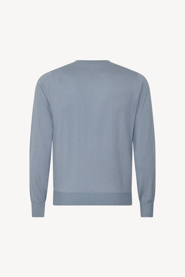 Pull Girocollo Seta - Cashmere