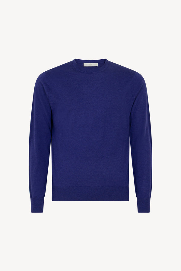 Pull Girocollo Seta - Cashmere