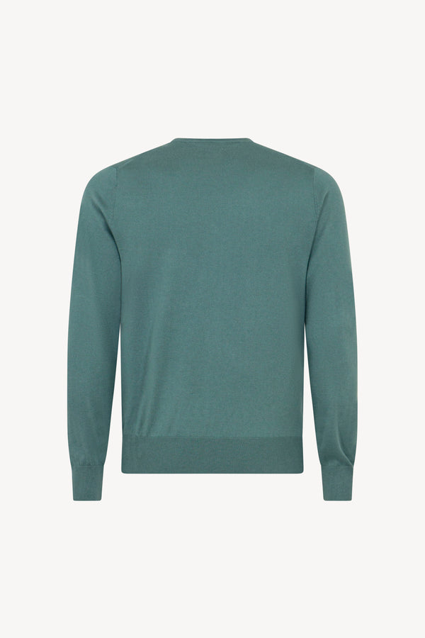Pull Girocollo Seta - Cashmere